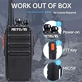Retevis RT24 PMR446 Walkie Talkie Two Way Radio 16 Channels USB Charger view 3