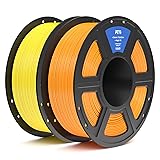 ELEGOO PETG Filament 1.75mm Yellow & Orange 2KG, 3D