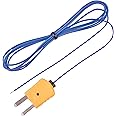 REED Instruments TP-01 Beaded Thermocouple Wire Probe, Type K, -40 to 482°F (-40 to 250°C) , Yellow