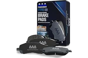AAA Frictions Type 03 Rear Brake Pads for Mazda CX-3 2016-2018 | Premium Ceramic Formula Engineered for Humid, Rainy and Hot 