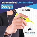 Eziglide Yellow Highlighters 10-Pack with Chisel Tip 1-4.5mm view 7