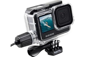 Suptig Waterproof Housing for GoPro Hero 13-9, Dive to 164Ft
