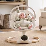 Mamas & Papas Alto Smart Baby Swing with Bluetooth & Remote Cashmere view 11