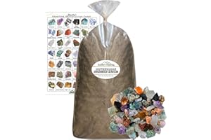 Sluiceboy Prospecting - "MOTHERLODE" Gemstone Paydirt - 18LB Jumbo Bag XL Gemstones Inside