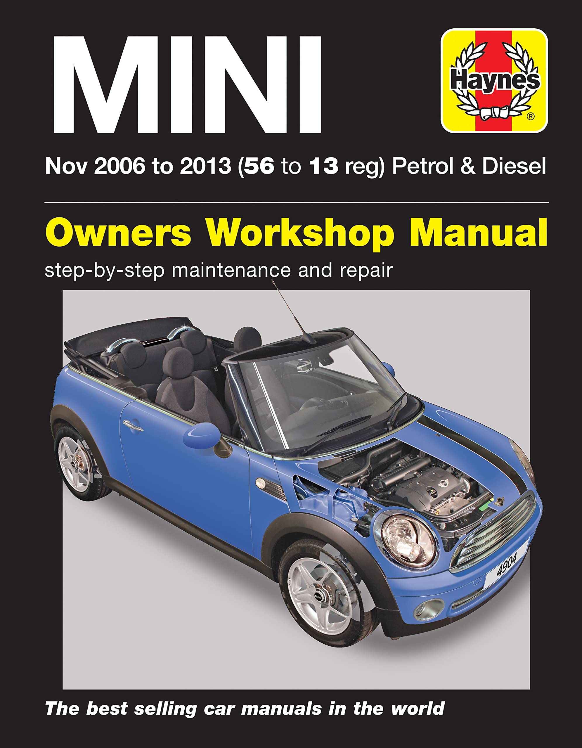MINI Petrol & Diesel (Nov 06 - 13) Haynes Repair Manual: 2006-2013