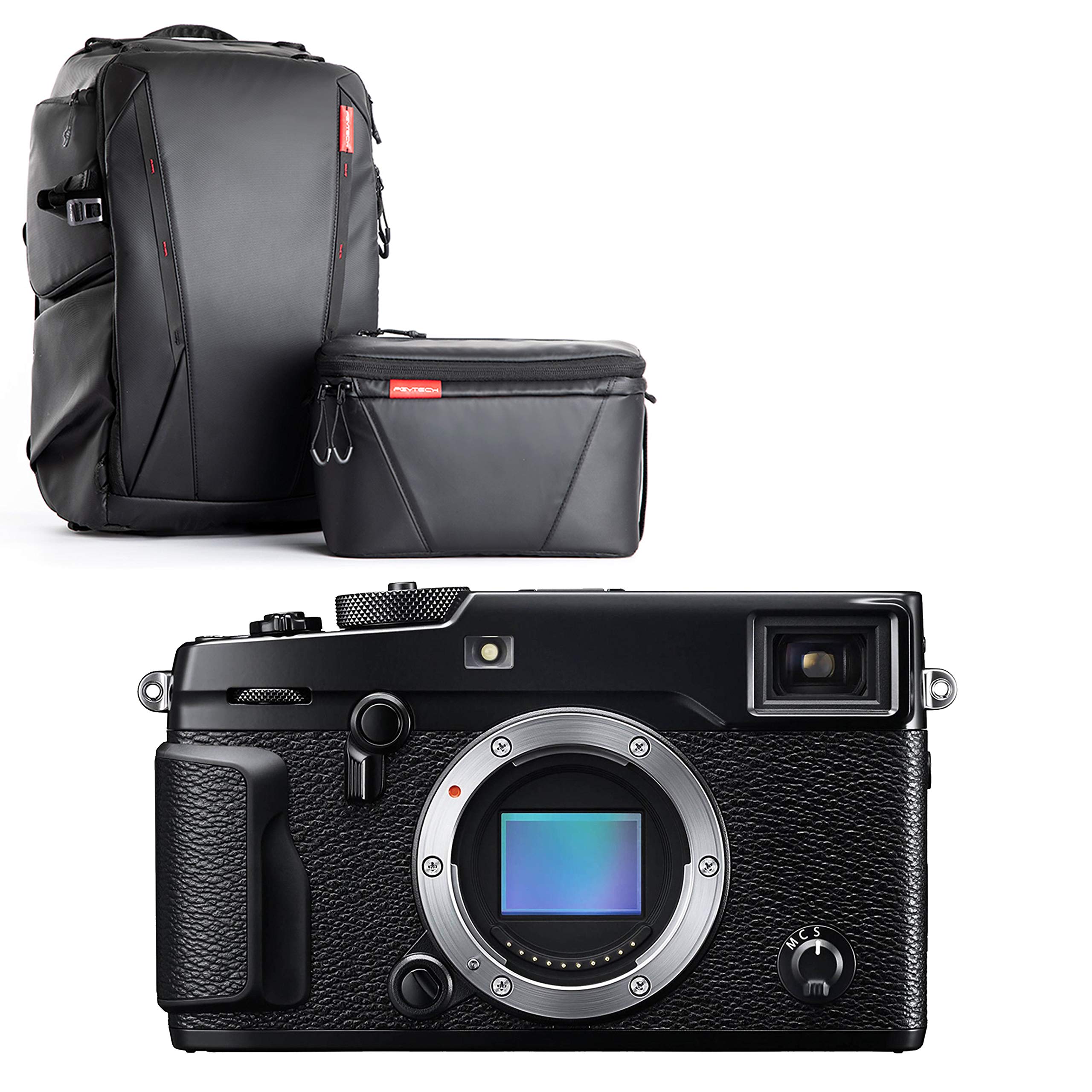 Fujifilm X-Pro2 Body with Pro Weatherproof Camera, Gimbal and Drone Backpack bundle,16488644PGY