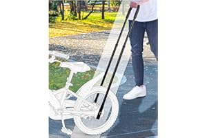 HIFLORA Children's Cycling Bike Safety Trainer Handle | Ergonomic Push Bar, 6 Heights Adjustable, Easy Install, Durable High Carbon Steel