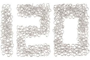 AOVCHEI 120PCS 0.67 inches 304 Stainless Steel Eye Screws, Heavy Duty Screw, Eye Hooks Screw Eye Bolts Eye Hooks Screw, Indoor & Outdoor