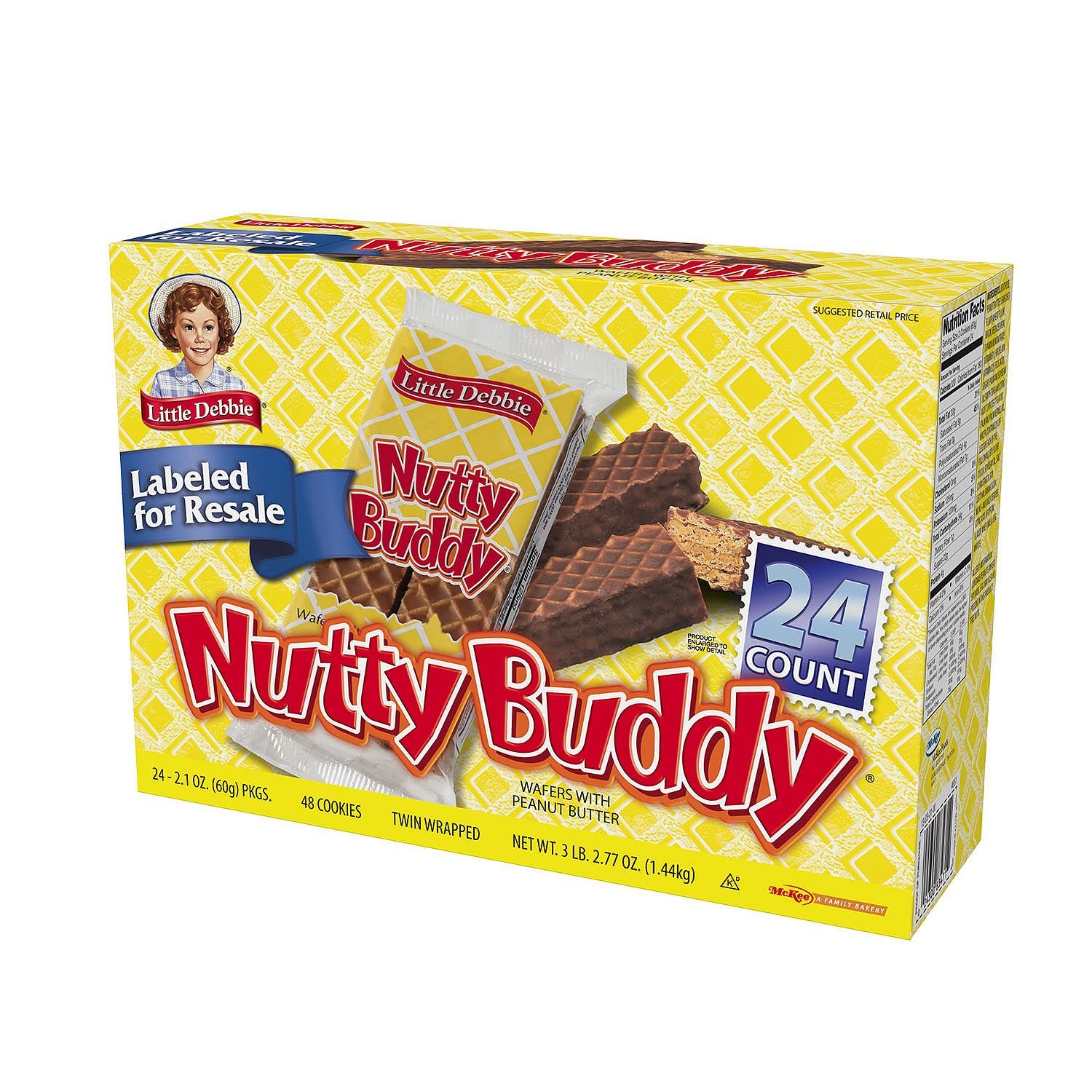 Little Debbie Nutty Buddy Bars