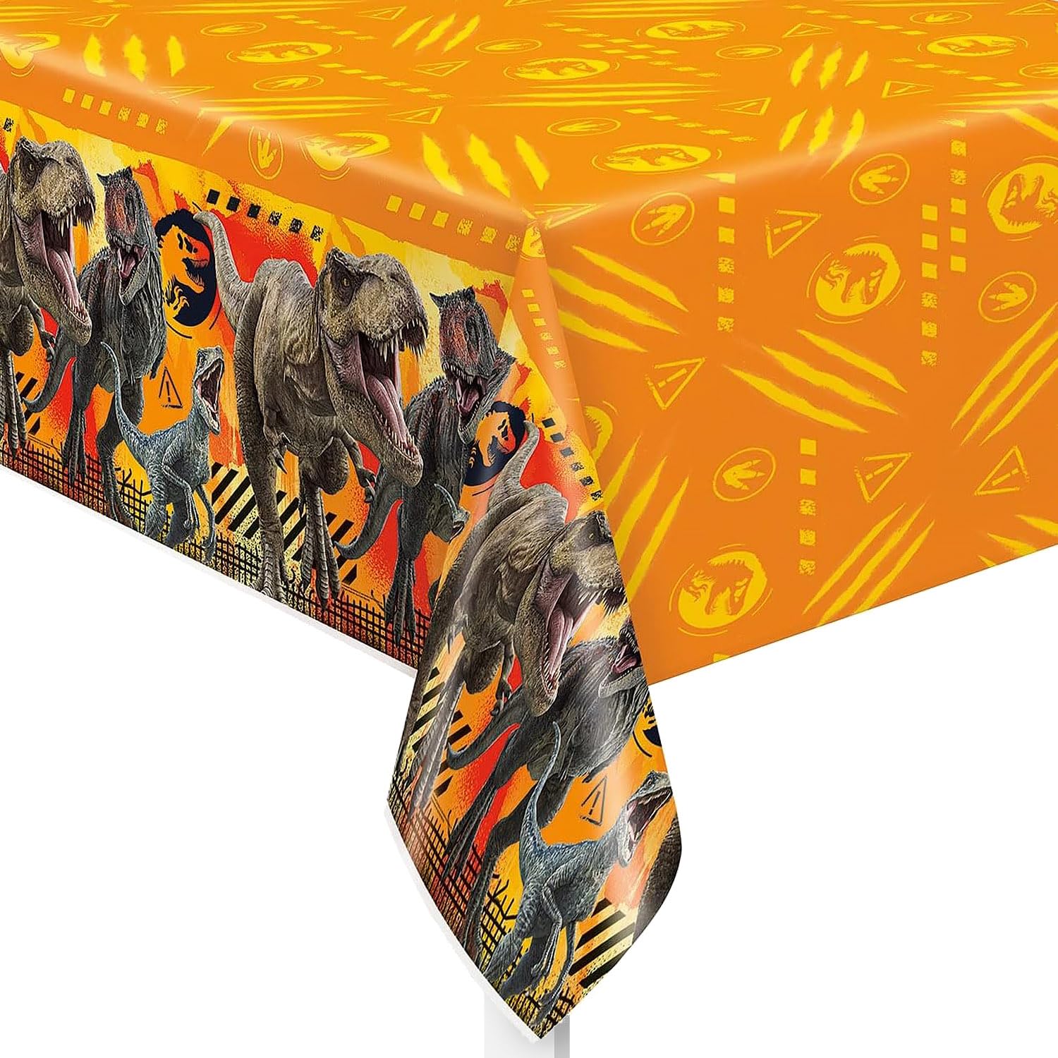 Unique Jurassic World Dominion Plastic Table Cover