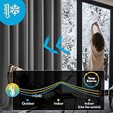 Deconovo 84 Inch Blackout Curtains Grey 2 Panels Thermal Insulated Privacy 46x84 view 2