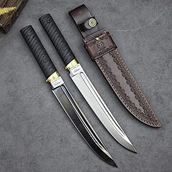 LENGREN Tactical Wakizashi Full Tang Fixed Blade