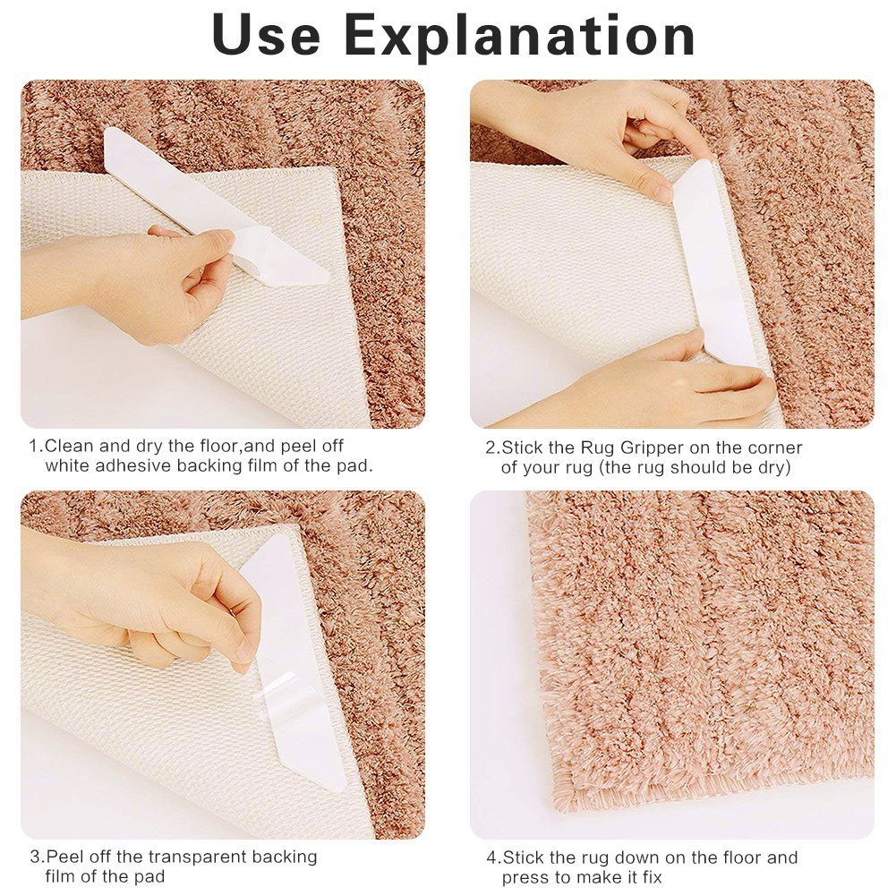 Amazoncom G WING 16 PCS Anti Curling And Non Slip Rug Gripper