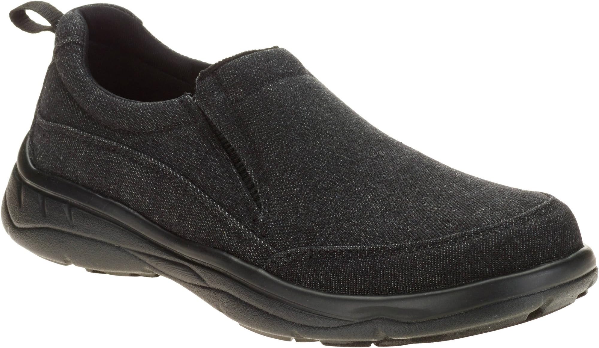 Wrangle Men's Denim Gan Black Slip-On Shoe Size
