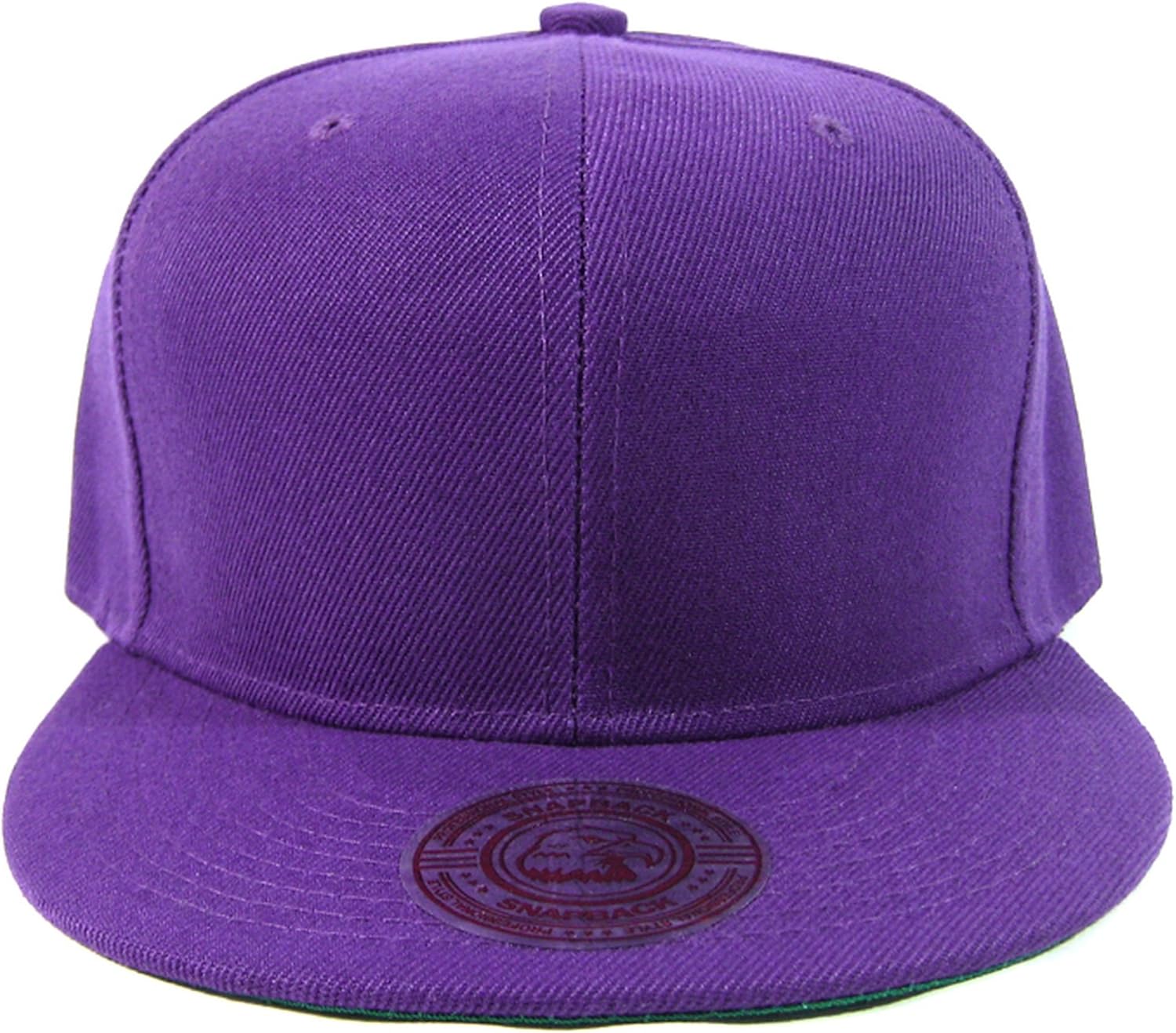 Hats & Caps Blank Plain Vintage Snapback Caps Fashion Solid Purple