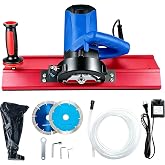 Tile Beveling Tool, 43&deg; Chamfer Machine with 16-Roller Base, Water Cooling &amp; Dust Bag, Edge Bevel Cutter for Porcelain, Ceramic Tile, Marble &amp; Stone