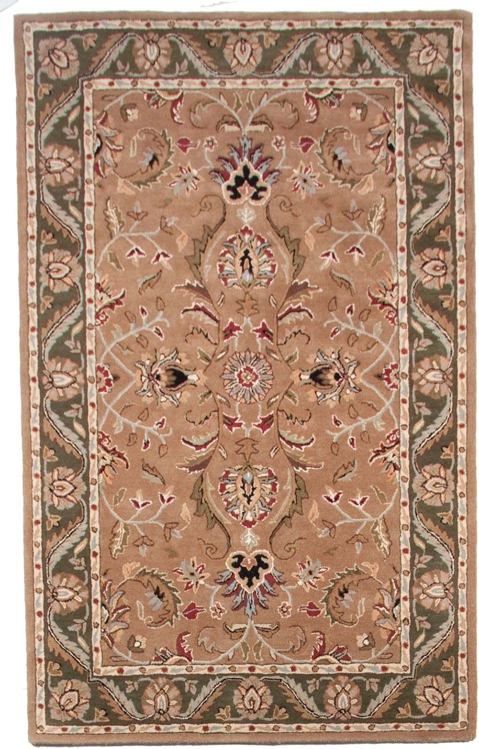 Amazon.com: Hand-tufted Wool 5x8 Beautiful Area Area Rug Carpet