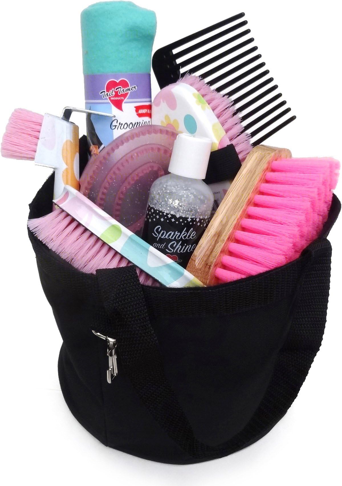 Girl's Daisy Horse Grooming Gift Kit with Tote