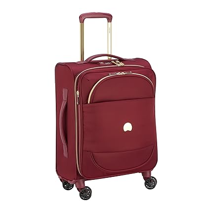 DELSEY Montrouge Maleta, 55 cm, 42 Liters, Rojo (Rouge ...