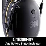 3M WorkTunes Connect Bluetooth Hearing Protector Earmuffs 90543EC1 Black view 7