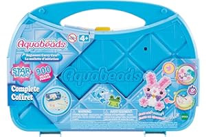 Aquabeads Beginners Carry Case - Fun and Creative Arts & Crafts Bead Kit for Kids Ages 4 and Up - Includes Over 900 Beads