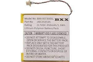 BXX Replacement Battery for Beats AEC353535, Solo 2.0, Solo 3.0 350mAh 3.7V