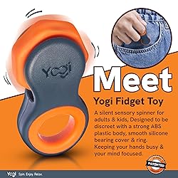 Yogi Fidget Toy – Silent Sensory Spinner for