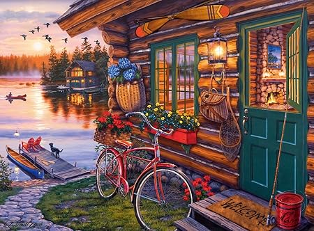 Buffalo Games - Darrell Bush - Summertime - 1000 Piece Jigsaw Puzzle