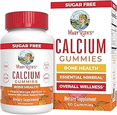 MaryRuth Organics Calcium Supplement | Sugar Free | Calcium Gummies for Women and Men Ages 14+ | Strong Bones and Teeth | Ess
