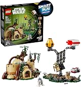 LEGO Star Wars 75422 SMART Play Yoda's Hut & Jedi Training Set with 2 SMART Tags view 1