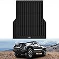 LASFIT Bed Mat for Toyota Tacoma (5FT,61.3'' Bed) 2023 2022 2021 2020 2019-2005 Truck Bed 5 ft, All Weather TPE Car Bed Liner for Toyota Tacoma Accessories Truck Mat &Cargo Liner, Black