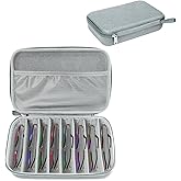 Bukere Travel Sunglasses Organizer Case Adjustable Slot For Multiple Eyeglasses Hard-shell Portable Storage Box for Men Women