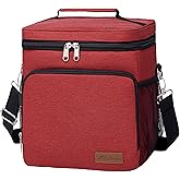 TuErcao Small Cooler Bag 12/18/24 Cans Collapsible Soft Cooler for Car | Portable Foldable Small Ice Chest for Beach Camping Picnic Travel, 10/14/15qt Insulated Lunch Box for Men Work