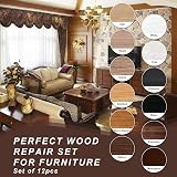 Hupeyna 12-Colour Wood Repair Kit for Scratch & Cracks Wood Filler view 6