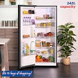 Russell Hobbs Freestanding Larder Fridge 242L 55cm Wide RH143LF552E1B view 4