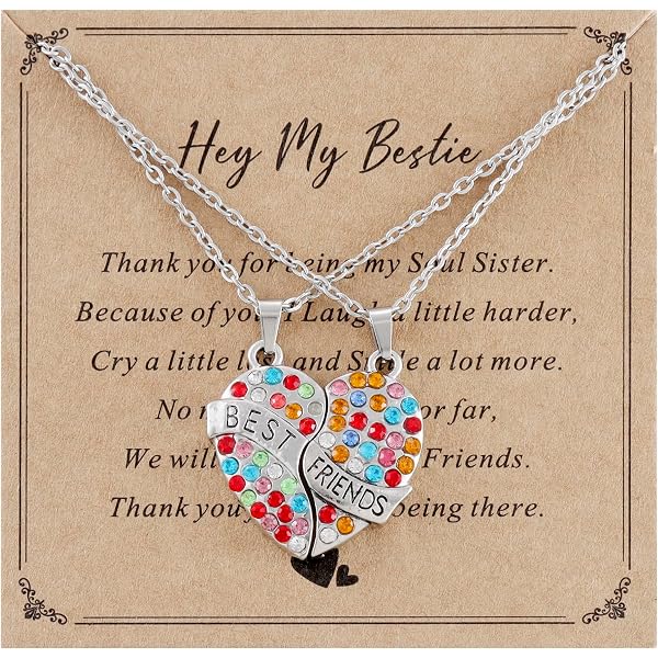 SENFAI Best Friend Unicorn Necklace Set – BFF Matching Necklaces For Women & Men, Cute Friendship Gifts - View #6
