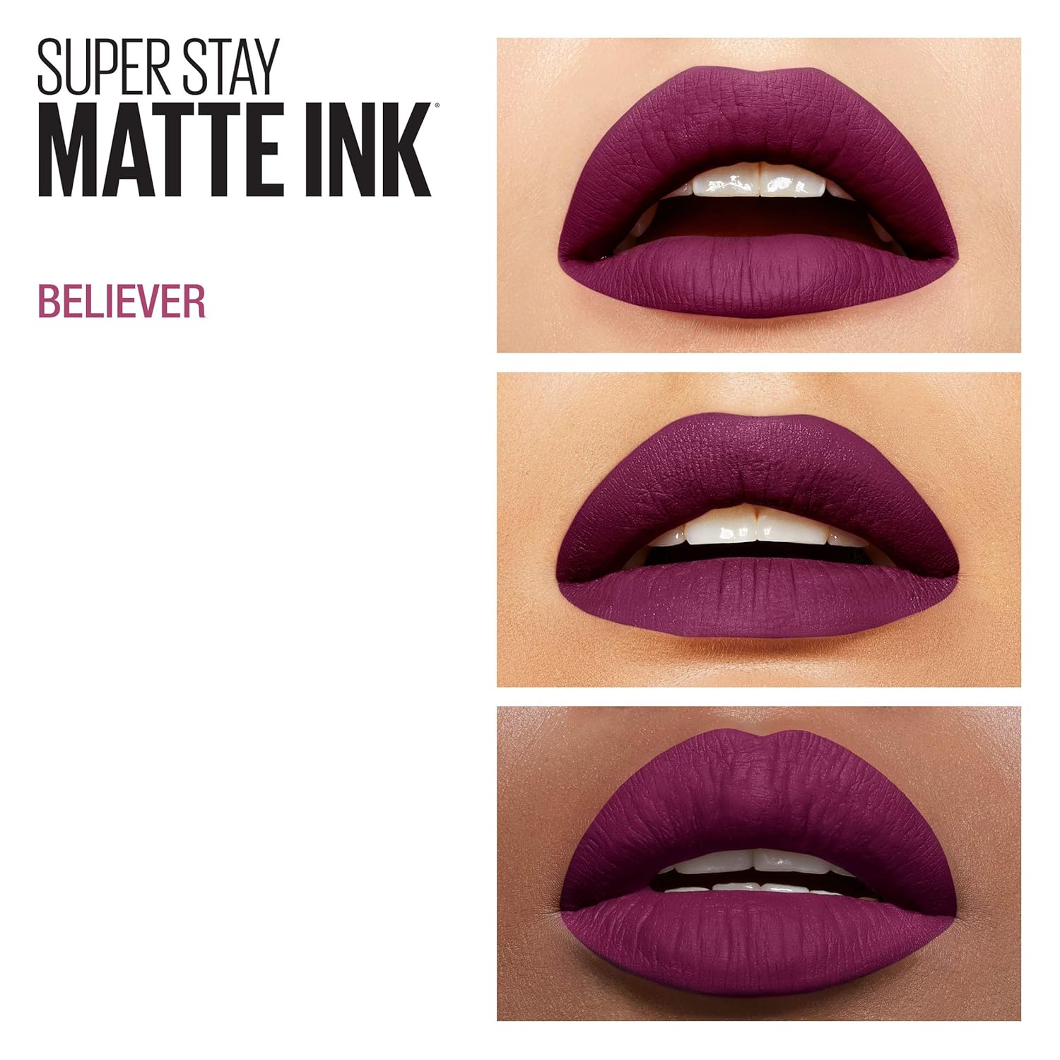 Maybelline New York Superstay Matte Ink Liquid Lipstick Believer 017 Fl Oz