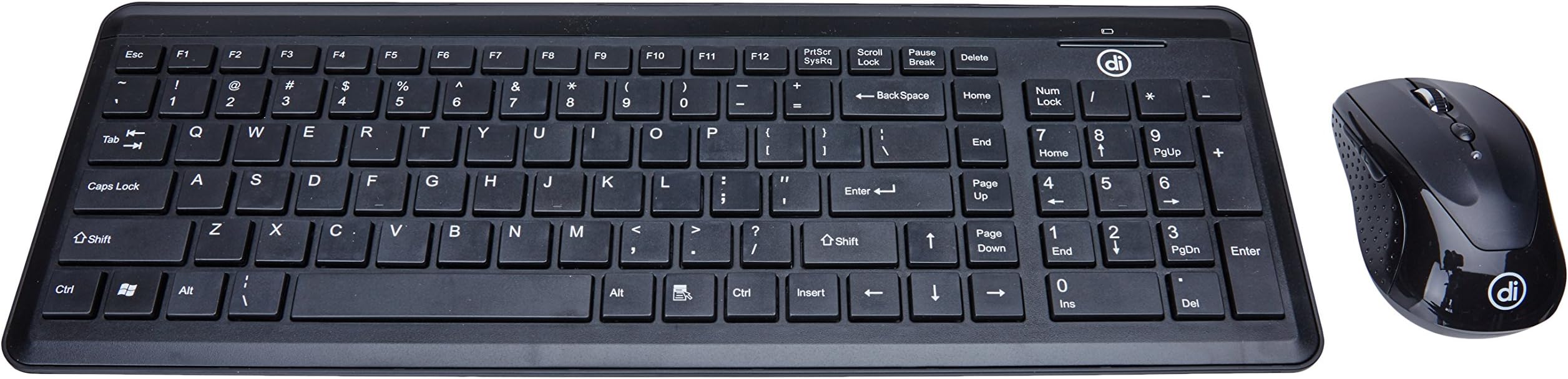 Micro Innovations Digital Innovations Wireless Keyboard + EasyGlide Mouse (4270100), One Color, One Size