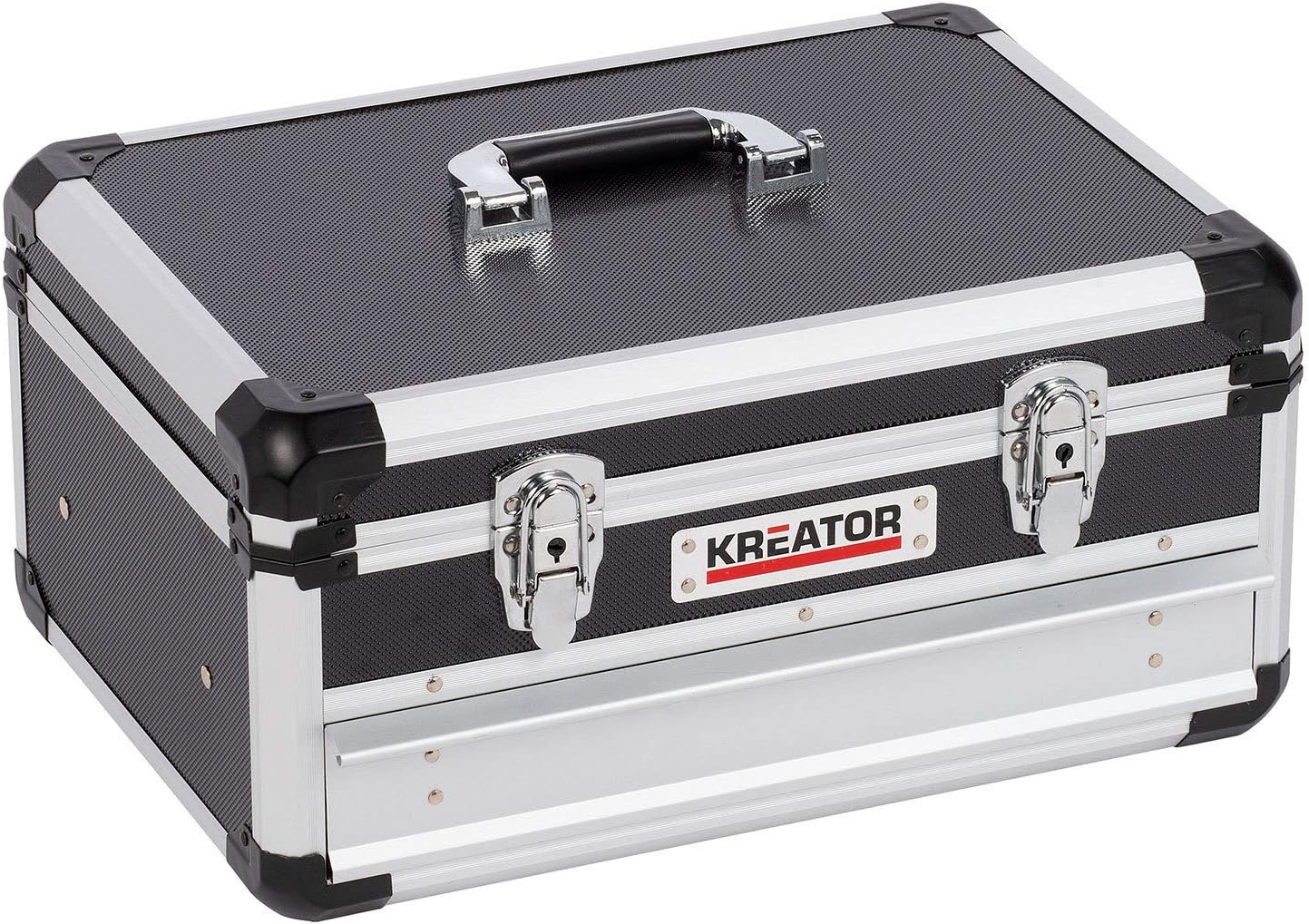 KREATOR KRT640601B - Aluminium Case 430x300x205mm 1 Drawer
