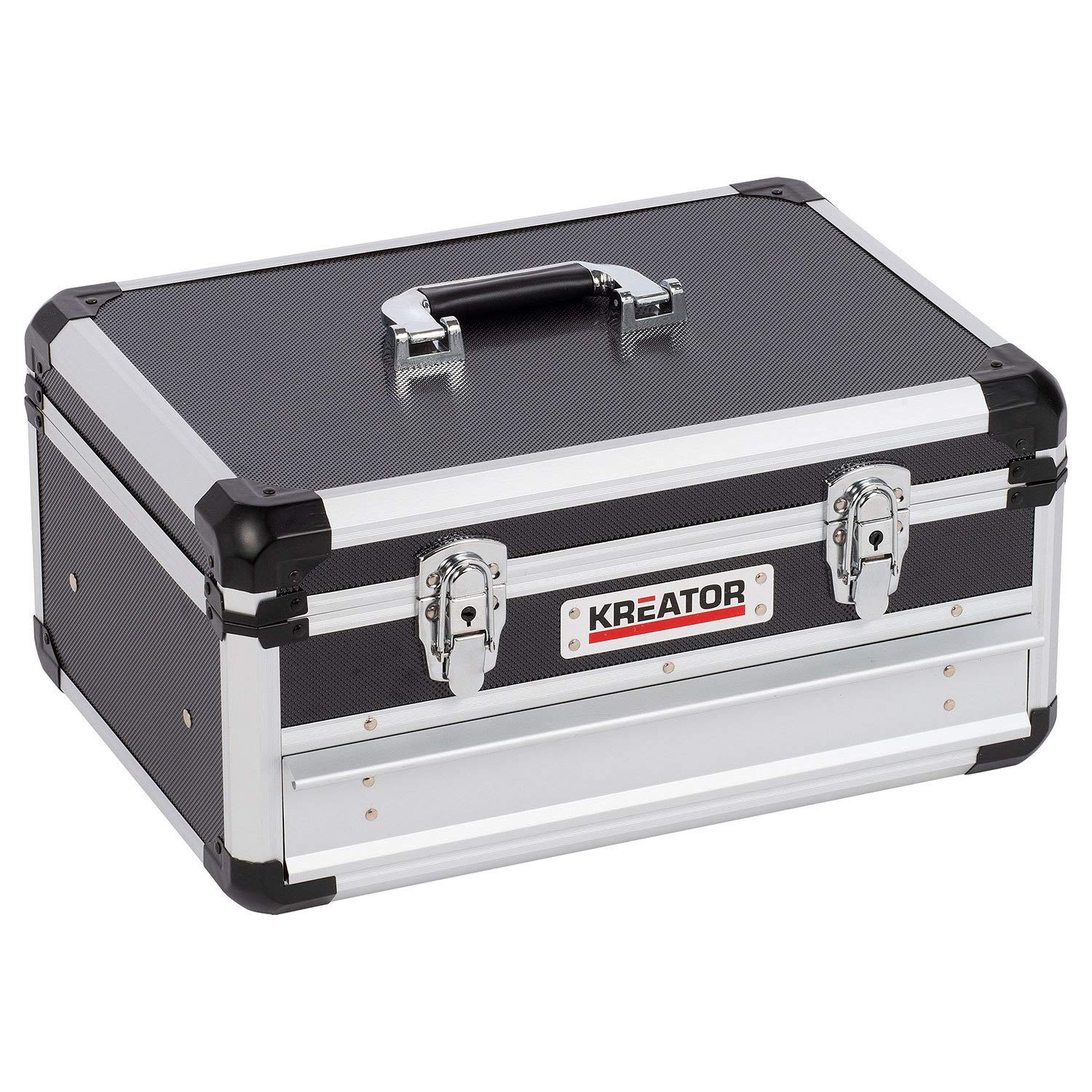 KREATOR KRT640601B – Aluminium Case 430x300x205mm 1 Drawer