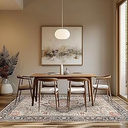 GENIMO 8x10 Area Rugs for Living Room, Machine