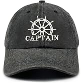 Dreamkitten Captain Embroidered Hat for Men Women