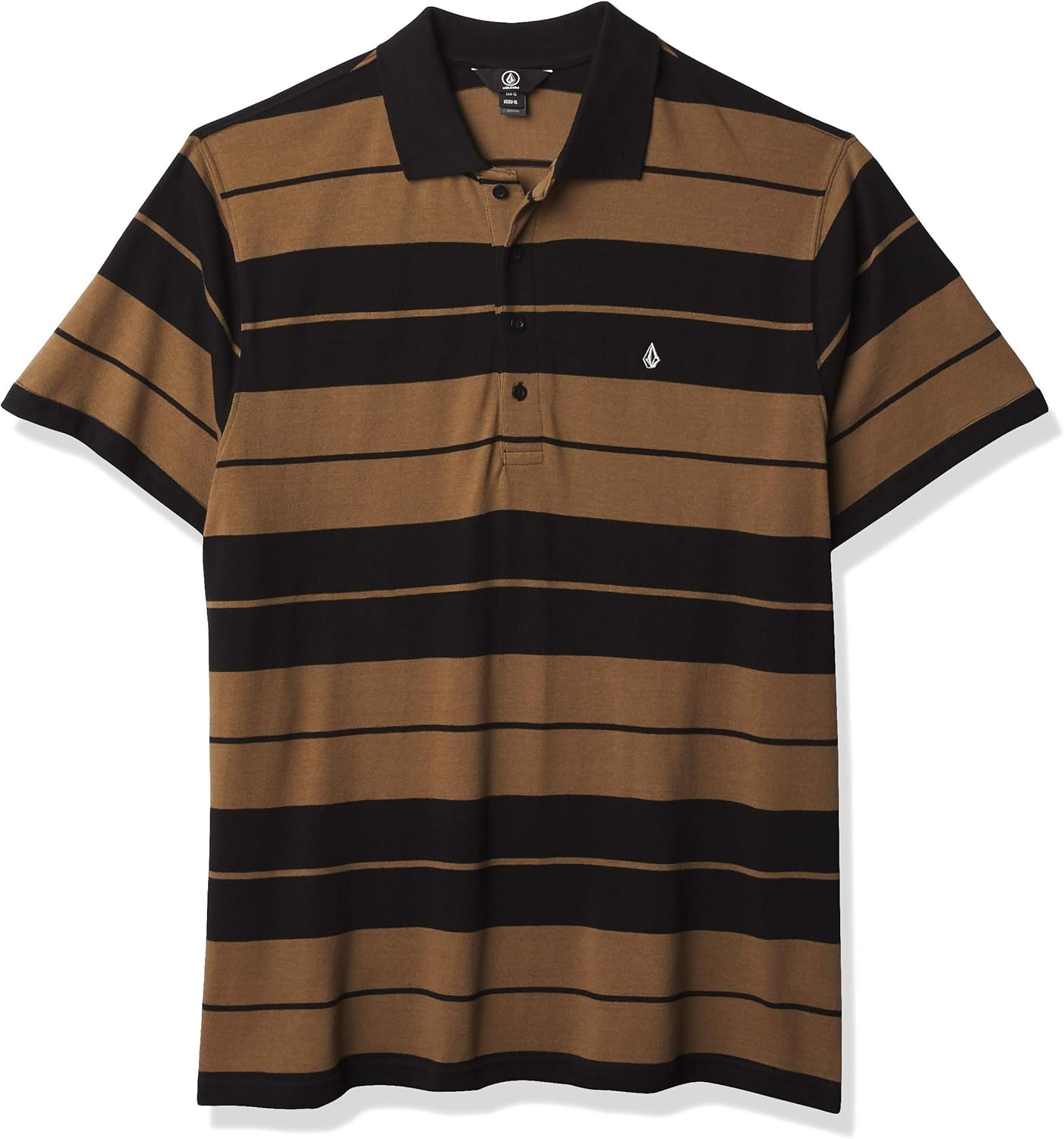 Volcom Men's Olmos Short Sleeve Polo Shirt: Clothing
