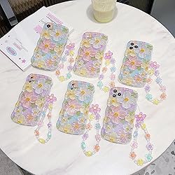 for iPhone X iPhone Xs Curly Wavy Case, Cute
