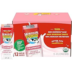 Horizon Organic Shelf Stable 1% Lowfat Strawberry
