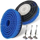 2 Pack S7001 Upgraded Mop Pad Replacement Brush Heads for Shark Steam Mop Pads | Professional Cleaning and Polishing | Compat