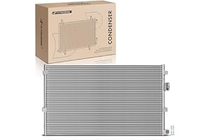 A-Premium Air Conditioning A/C Condenser Compatible with Ford Mustang 2015-2023 L4 2.3L, Replace# 4620, FR3Z19712A