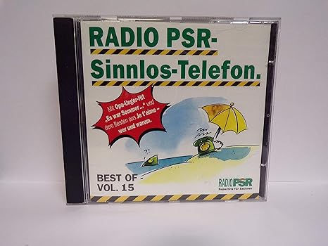Radio PSR Sinnlos Telefon Vol. 15 - Radio PSR: Amazon.de: Musik-CDs & Vinyl