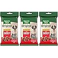 Natures Menu 3 X Packs Of Real Beef Mini Treats (For Small Dogs) 60G Packs - - Made With 95% Real Meat - Wheat & Gluten Free