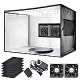 Airbrush Spray Booth with Dual Exhaust